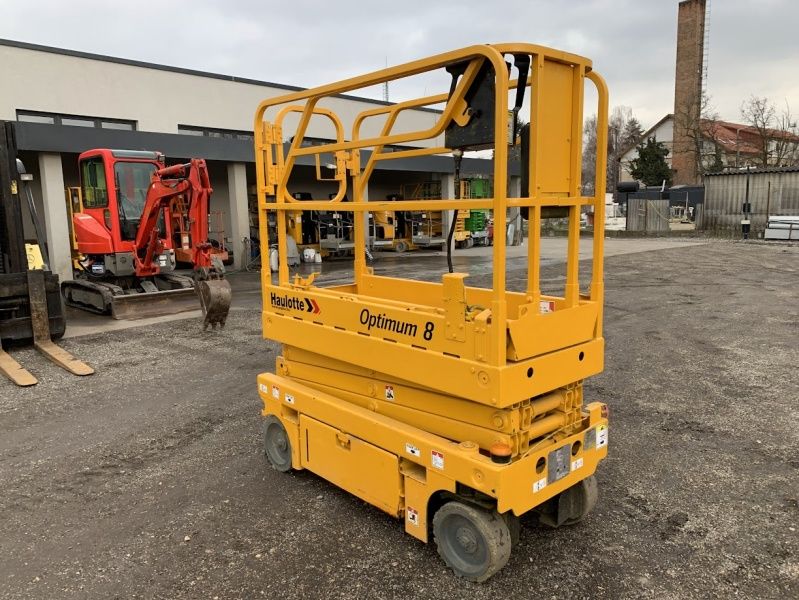 Haulotte Optimum 8 - 7,7 m - elektromos - *ÚJ AKKUMULÁTOR SZETTEL* Haulotte Optimum 8 - 7,7 m - elektromos - *ÚJ AKKUMULÁTOR SZETTEL*