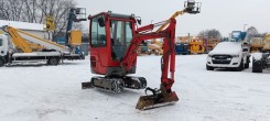 Yanmar SV18 - hidraulikus kanállal